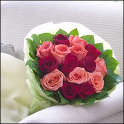 "Mixed Roses Flower Bunch - Express Delivery - Click here to View more details about this Product
